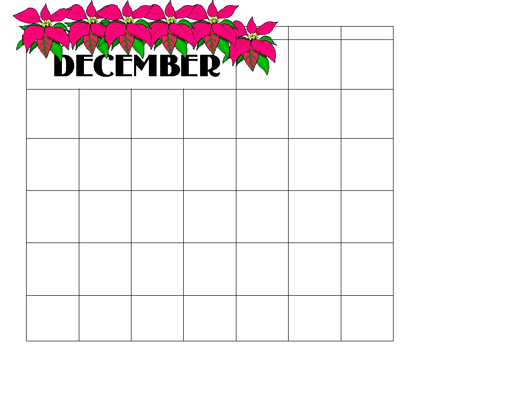 DEC CALENDAR