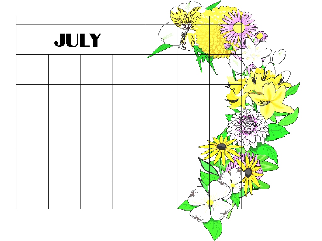 JULY CAL